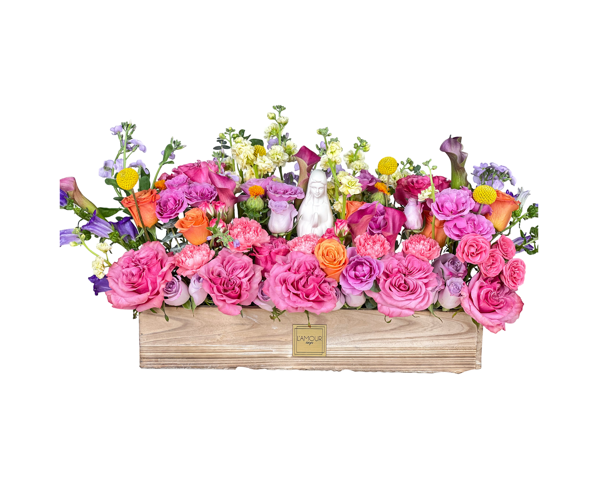 Radiant Grace Madonna Garden Box
