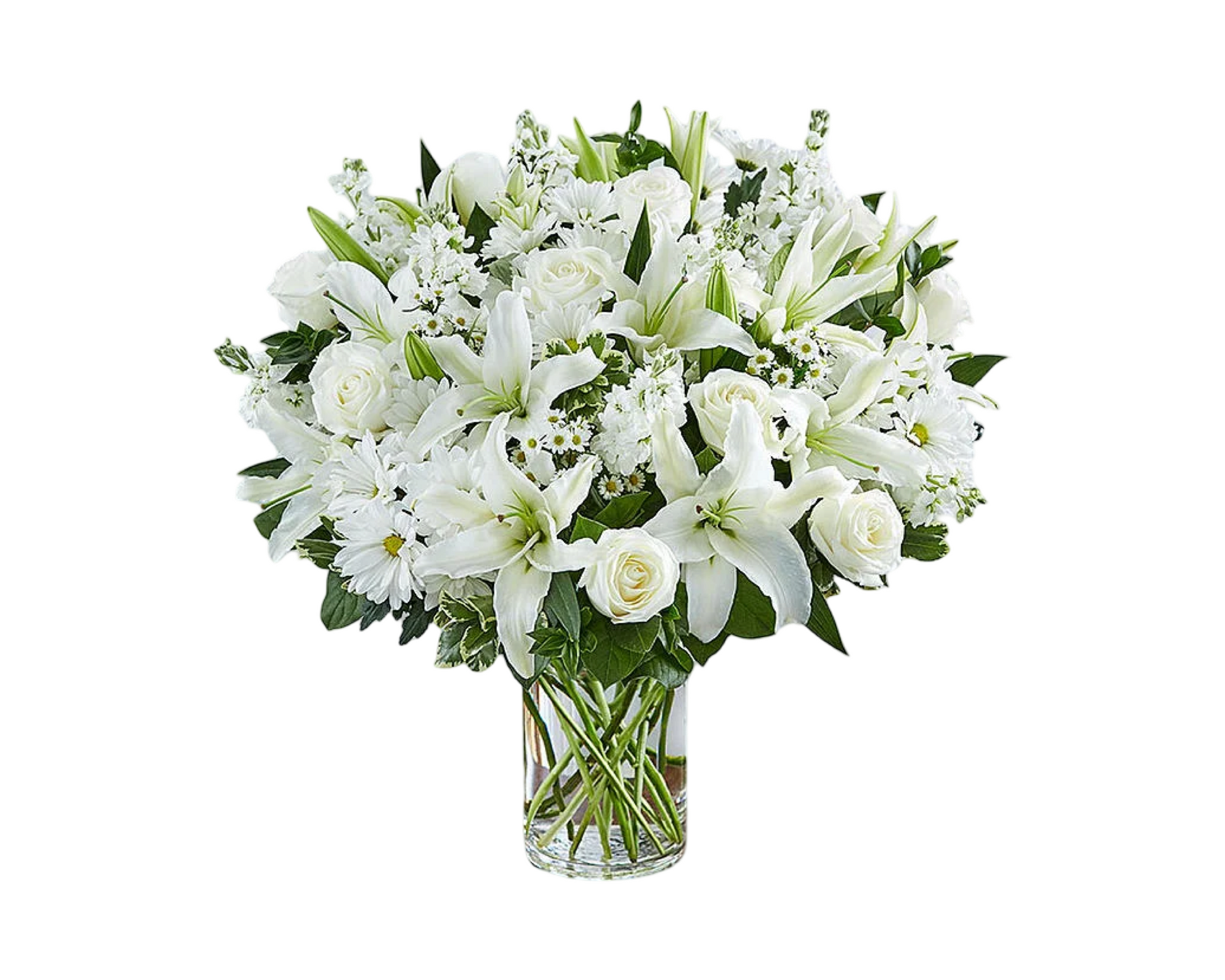 Pure Grace White Sympathy Vase