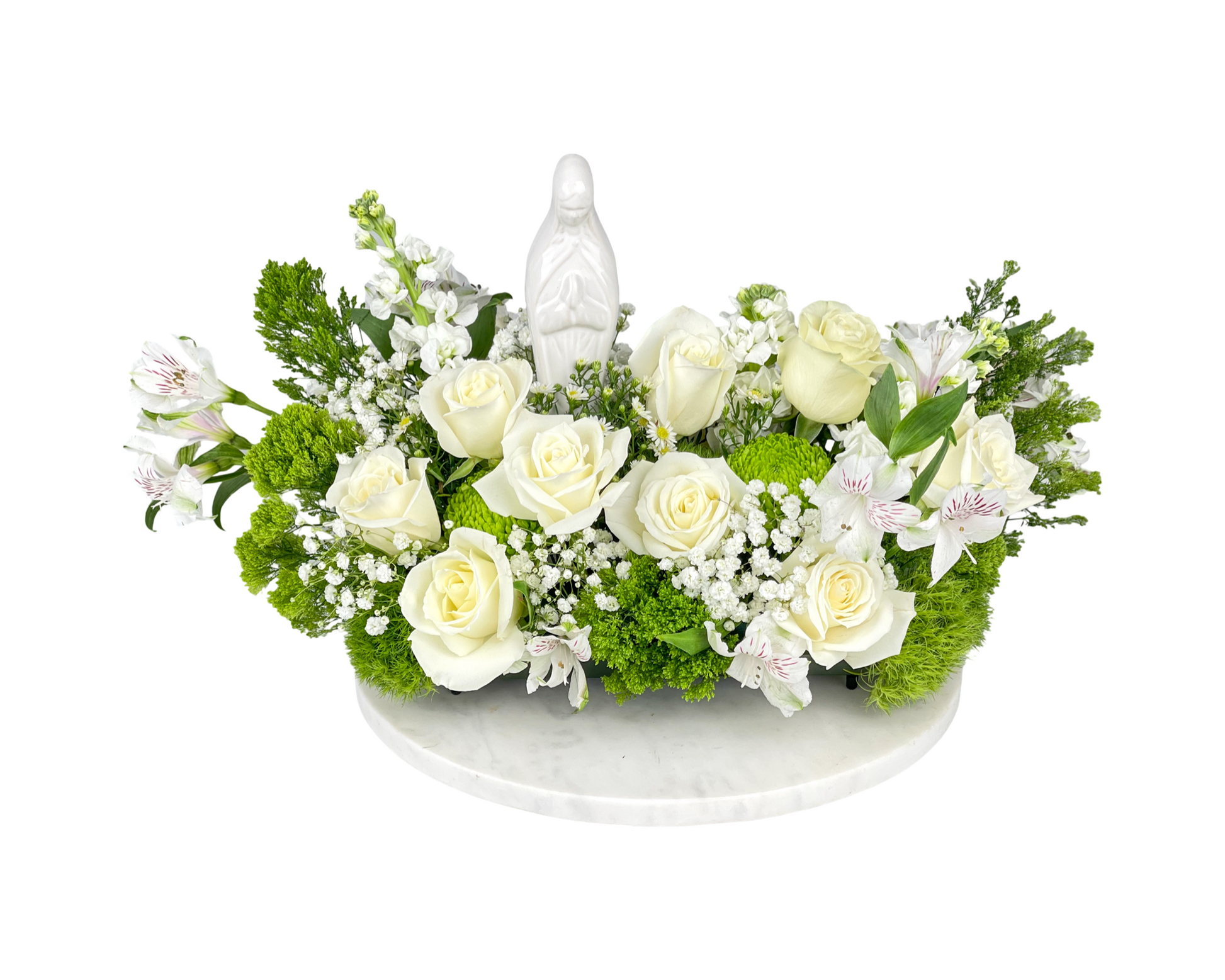Sacred Serenity Madonna Arrangement