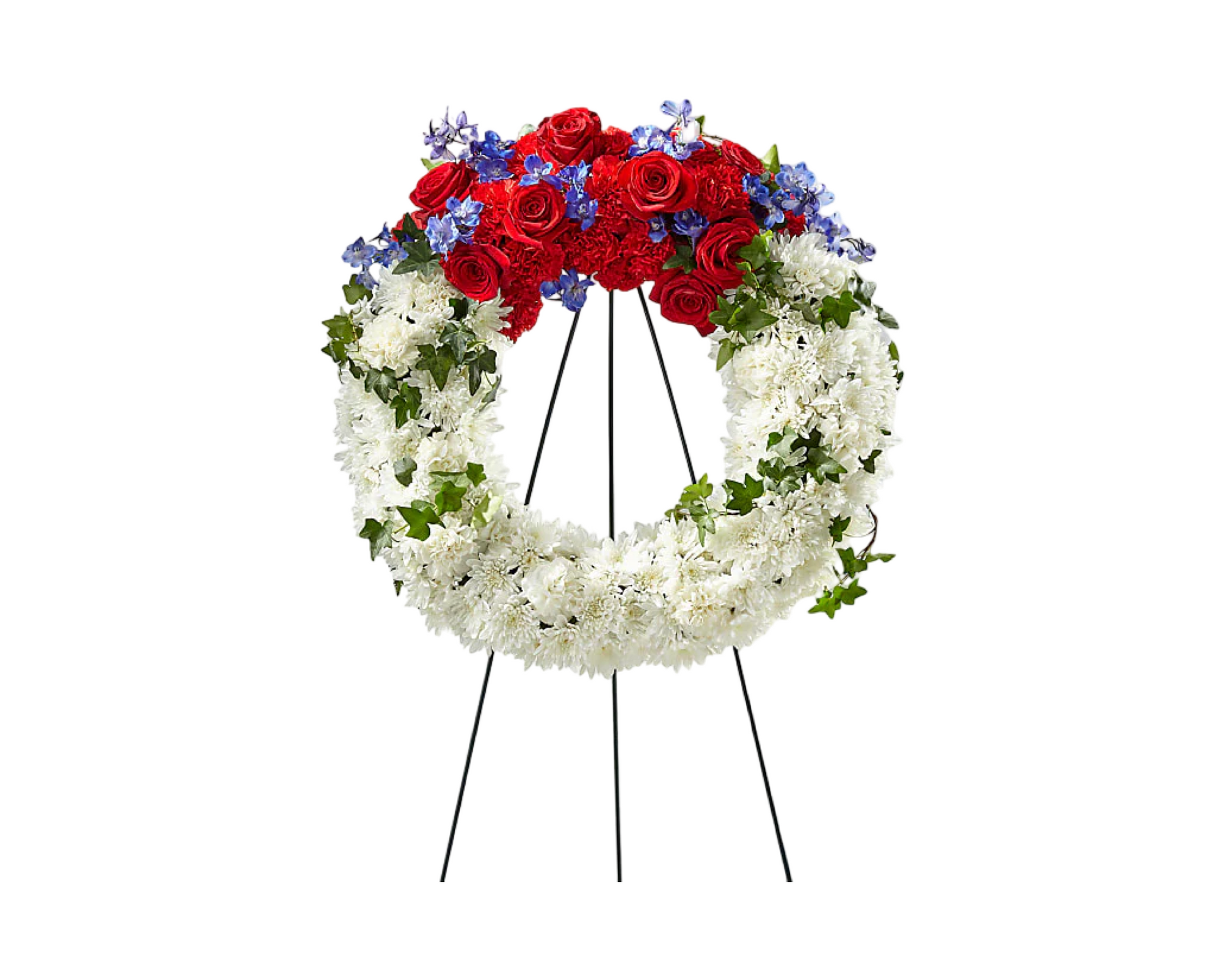 Honor & Glory Patriotic Standing Wreath